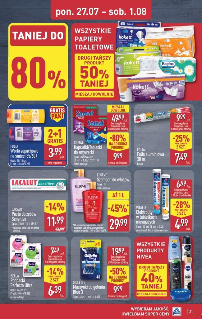 worki zapachowe na śmieci 35/60 l