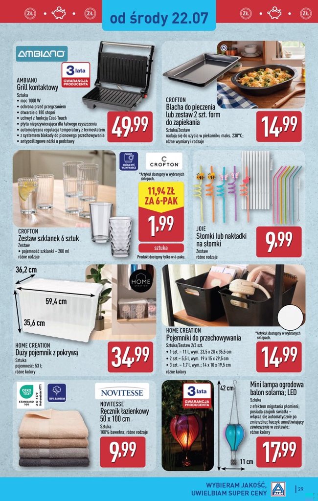 Aldi gazetka promocyjna 20.07-25.07.2026 — strona 29 z 44