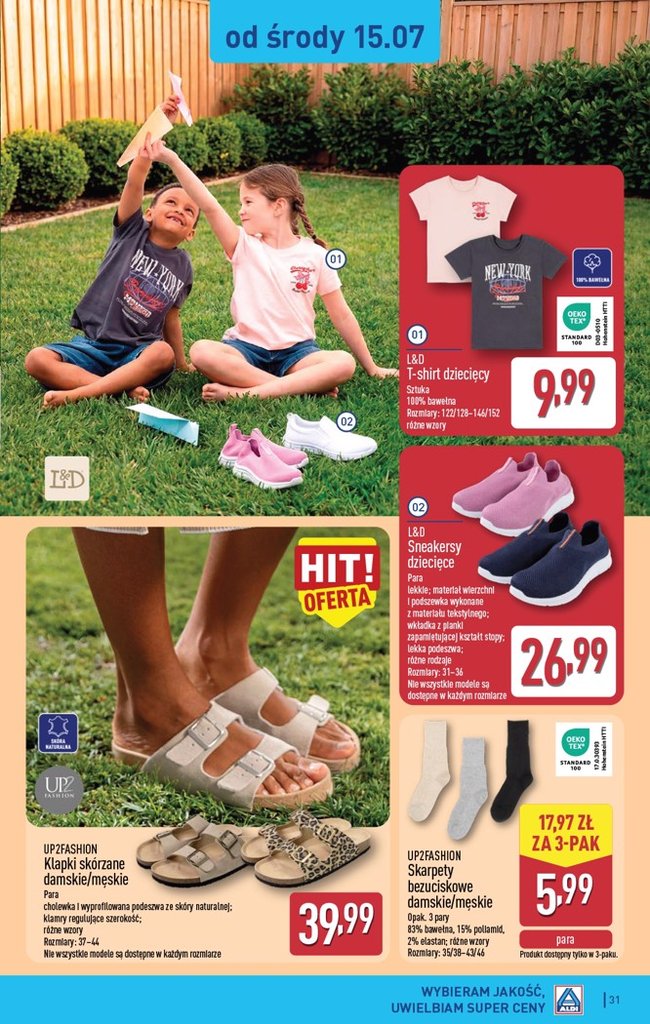 Aldi gazetka promocyjna 13.07-18.07.2026 — strona 31 z 45