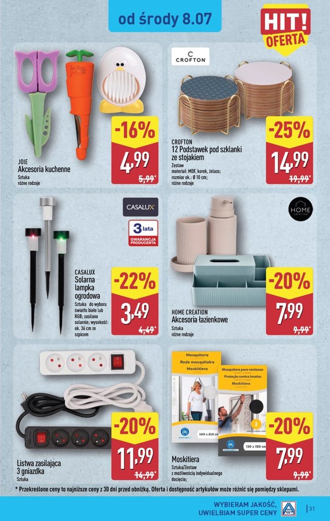 Aldi gazetka promocyjna 06.07-11.07.2026 — strona 31 z 46