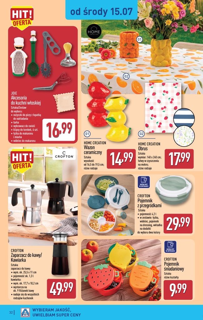 Aldi gazetka promocyjna 13.07-18.07.2026 — strona 32 z 45