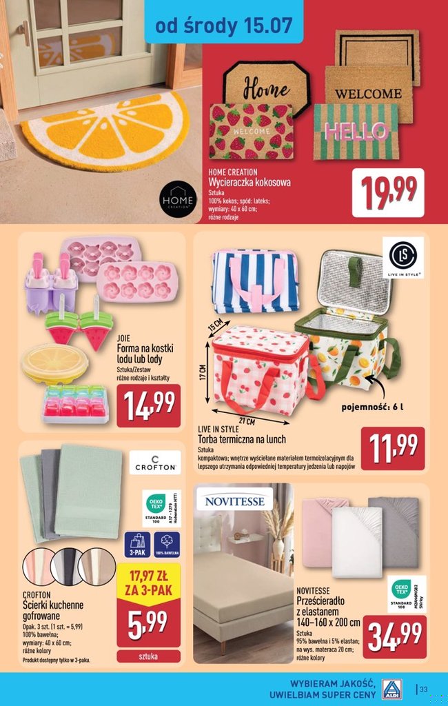 Aldi gazetka promocyjna 13.07-18.07.2026 — strona 33 z 45