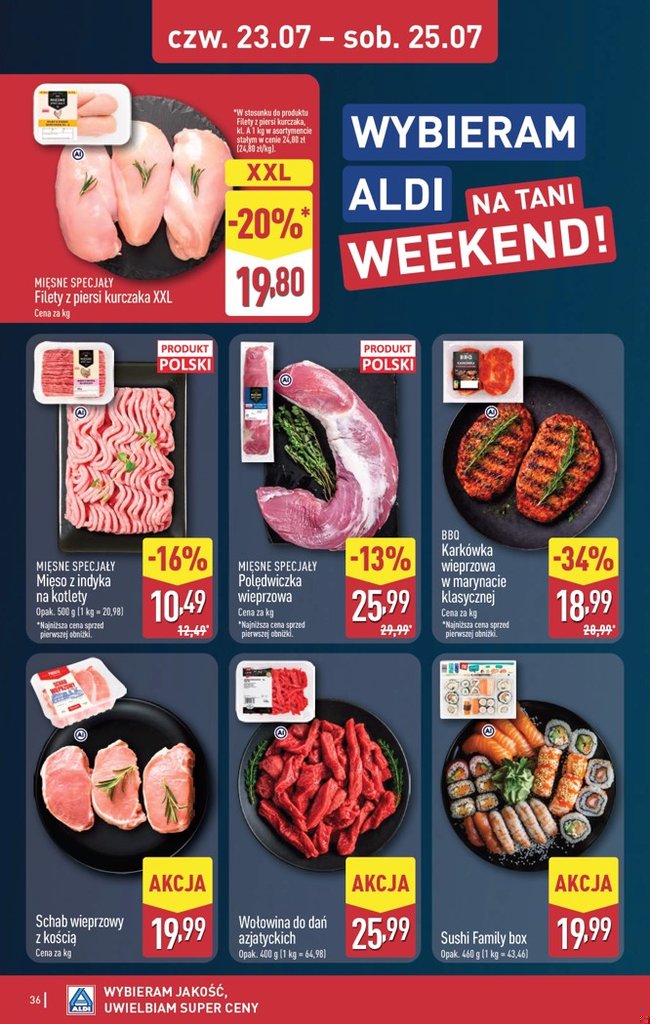 Aldi gazetka promocyjna 20.07-25.07.2026 — strona 36 z 44