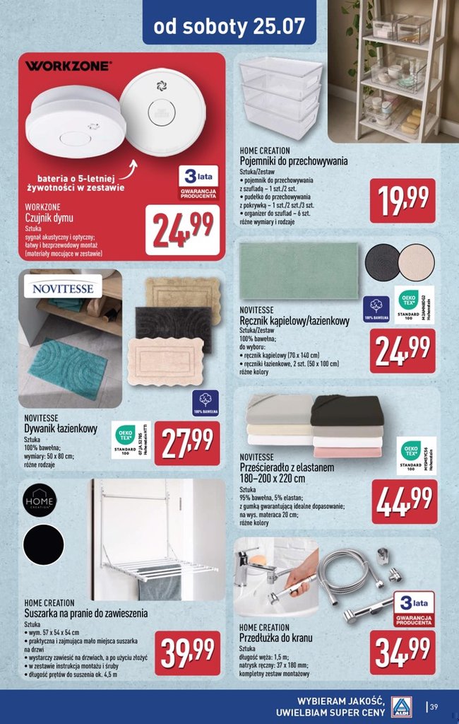 Aldi gazetka promocyjna 20.07-25.07.2026 — strona 39 z 44