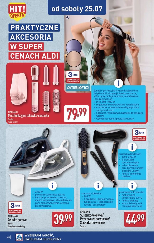 Aldi gazetka promocyjna 20.07-25.07.2026 — strona 40 z 44