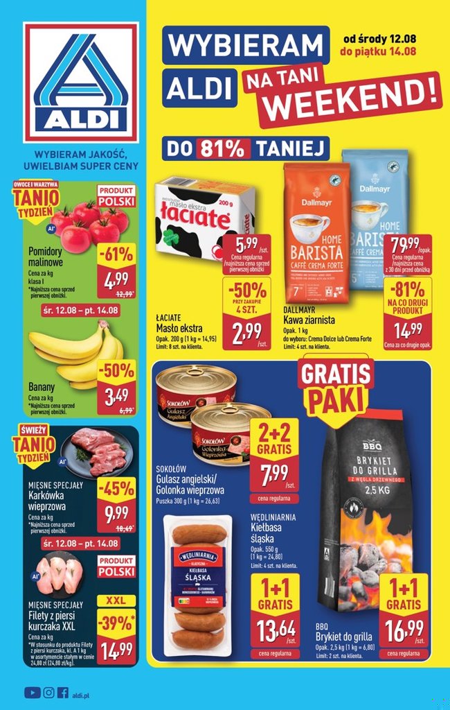 Aldi gazetka promocyjna 12.08-14.08.2026 — strona 1 z 12