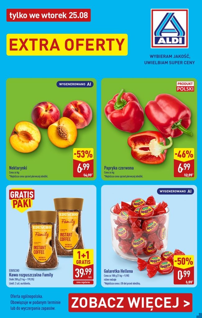 Aldi gazetka promocyjna 25.08.2026 — strona 1 z 3