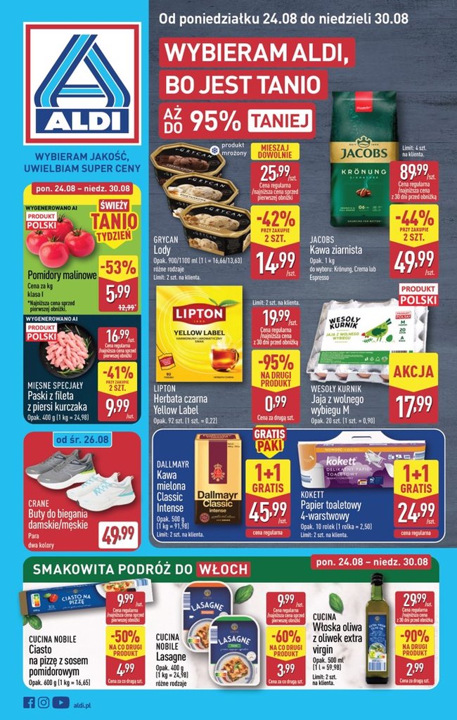 Aldi gazetka promocyjna 24.08-30.08.2026 — strona 1 z 44