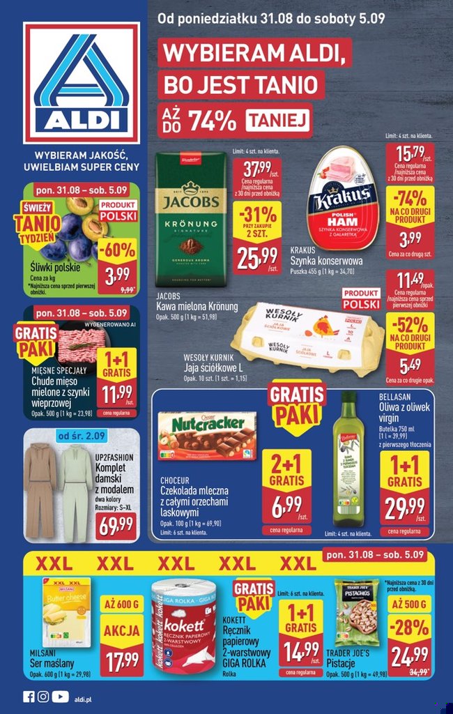 Aldi gazetka promocyjna 31.08-05.09.2026 — strona 1 z 49