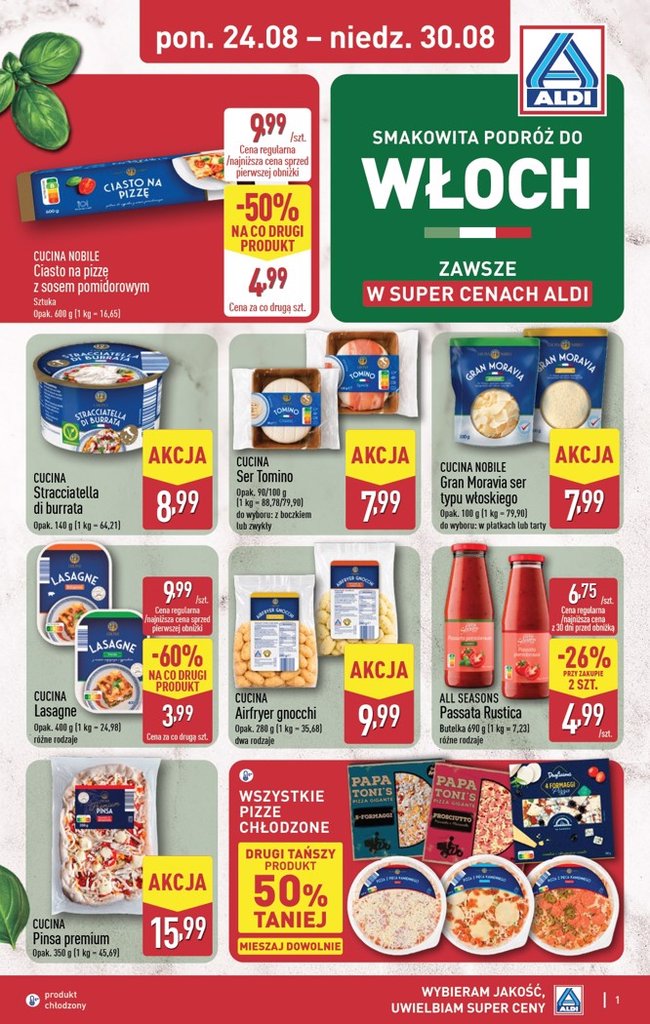 Aldi gazetka promocyjna 24.08-30.08.2026 — strona 1 z 3