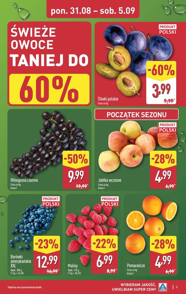 Aldi gazetka promocyjna 31.08-05.09.2026 — strona 3 z 49