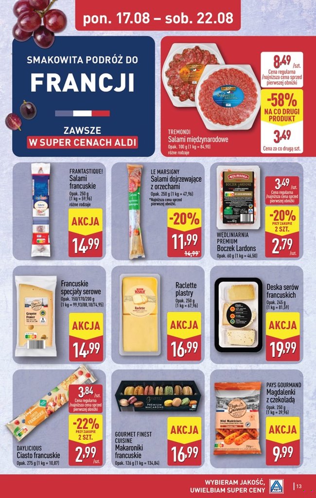 Aldi gazetka promocyjna 17.08-22.08.2026 — strona 13 z 44
