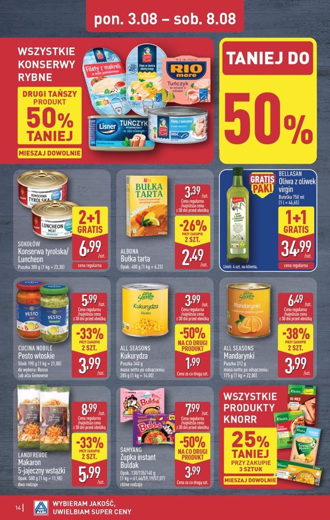 Aldi gazetka promocyjna 03.08-10.08.2026 — strona 14 z 42