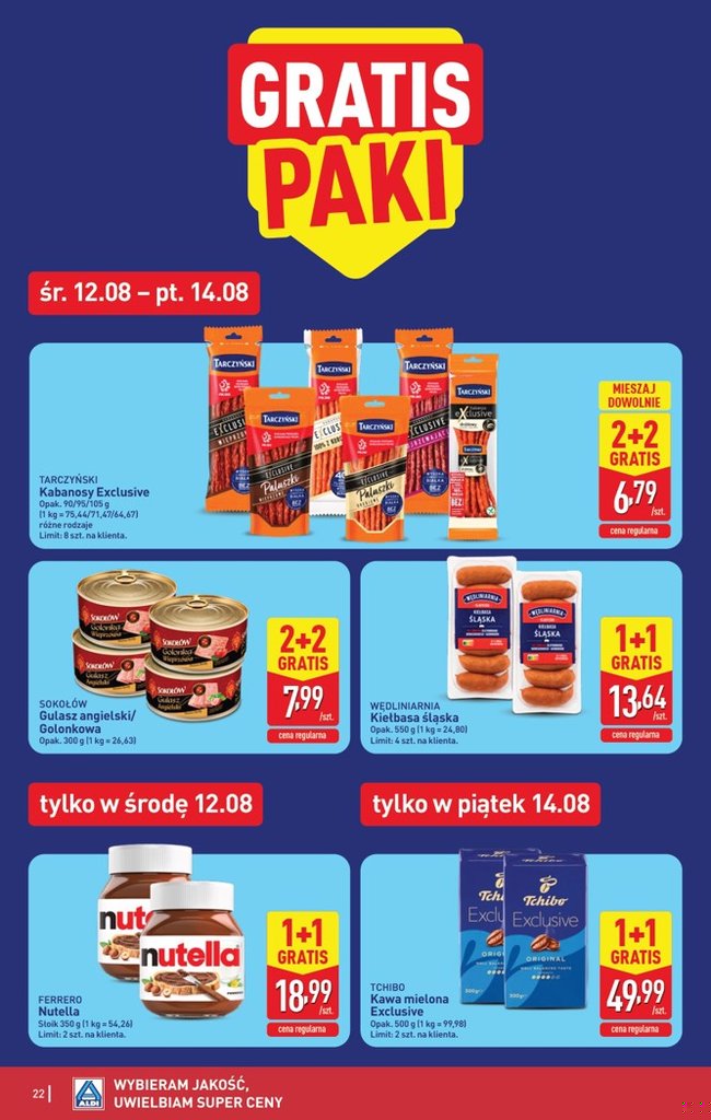Aldi gazetka promocyjna 10.08-18.08.2026 — strona 22 z 43