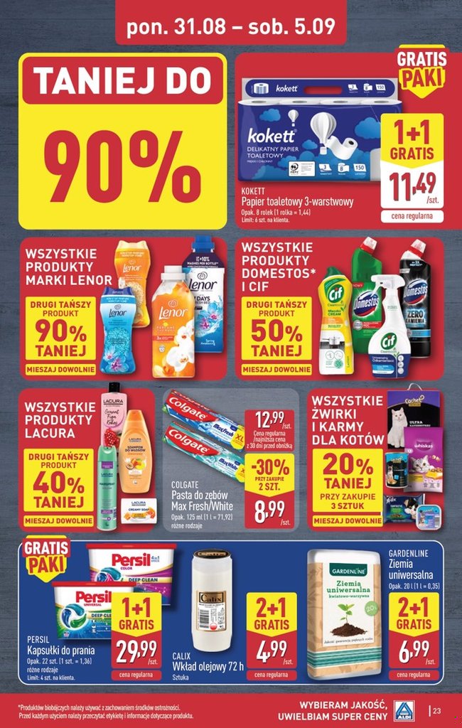 Aldi gazetka promocyjna 31.08-05.09.2026 — strona 23 z 49