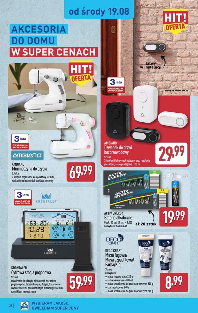 Aldi gazetka promocyjna 17.08-22.08.2026 — strona 28