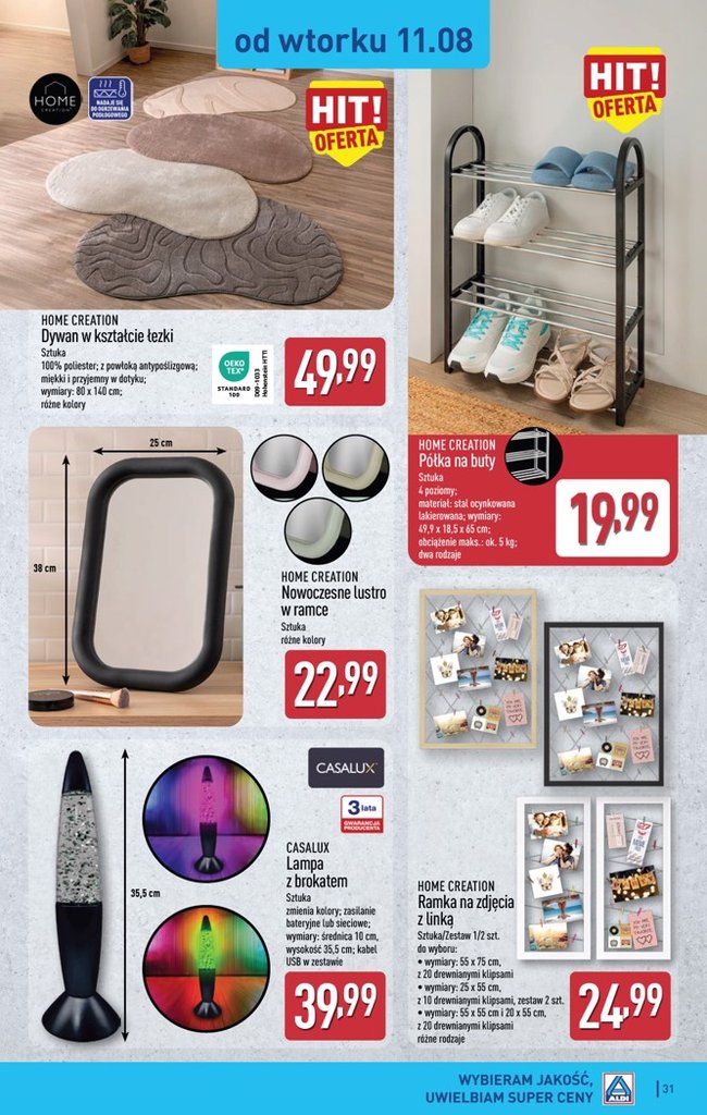 Aldi gazetka promocyjna 10.08-18.08.2026 — strona 31 z 43