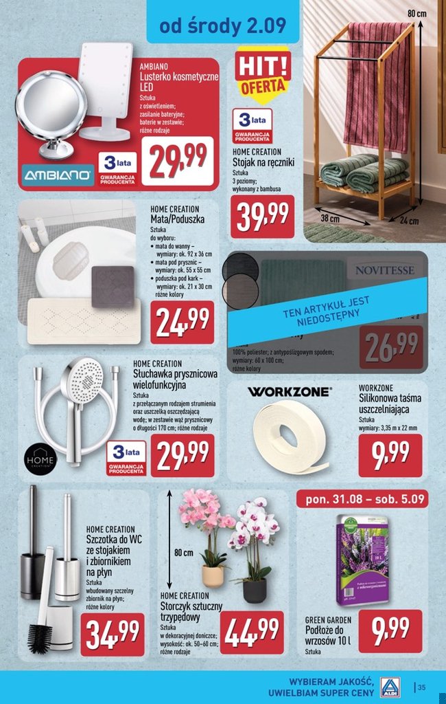 Aldi gazetka promocyjna 31.08-05.09.2026 — strona 35 z 49