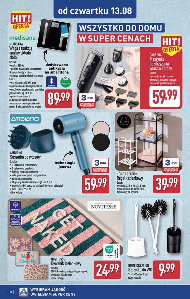 Aldi gazetka promocyjna 10.08-18.08.2026 — strona 38 z 43