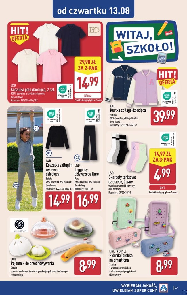 Aldi gazetka promocyjna 10.08-18.08.2026 — strona 41 z 43