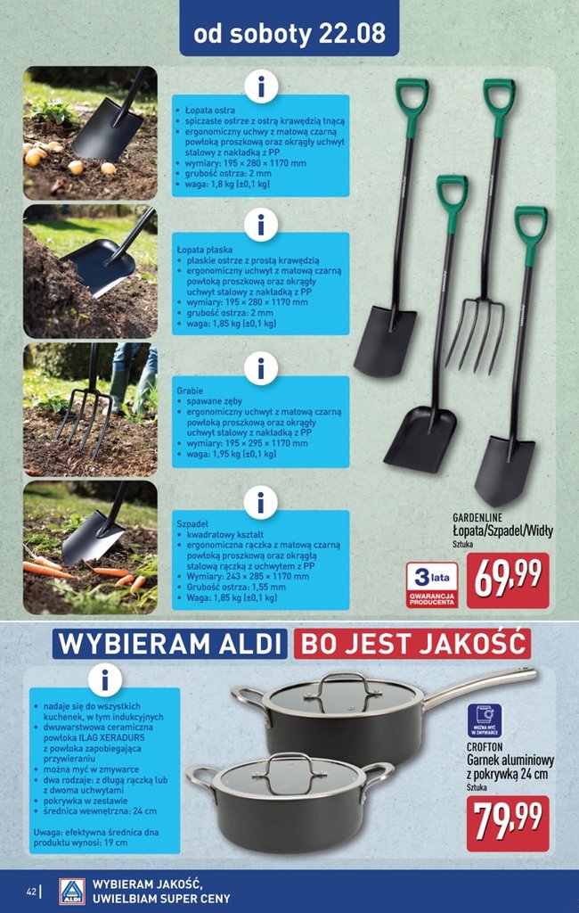 Aldi gazetka promocyjna 17.08-22.08.2026 — strona 42 z 44