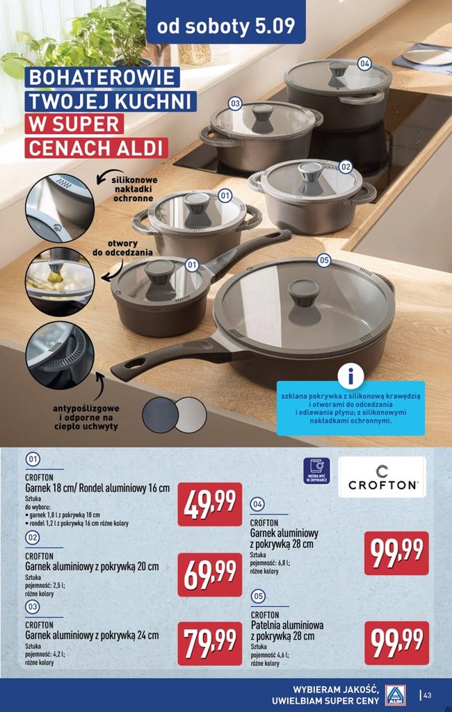 Aldi gazetka promocyjna 31.08-05.09.2026 — strona 43 z 49