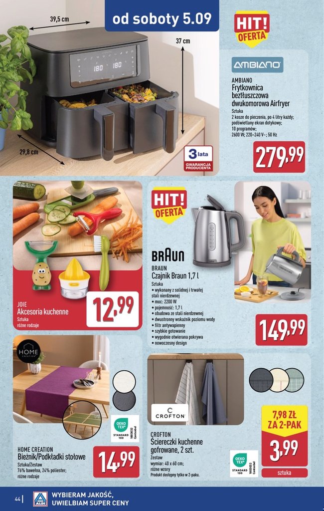 Aldi gazetka promocyjna 31.08-05.09.2026 — strona 44 z 49