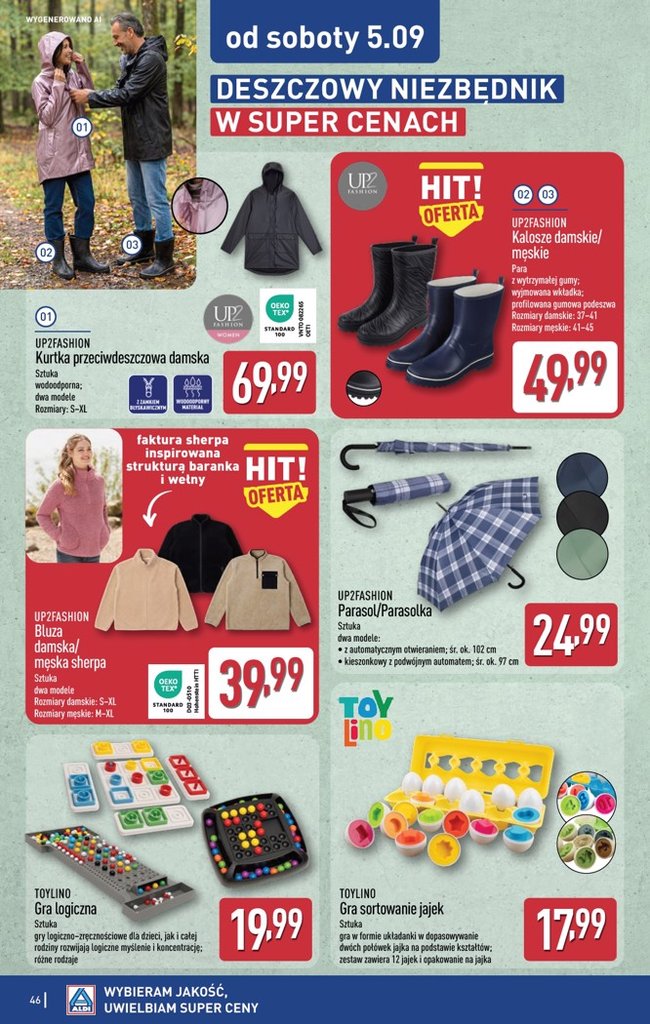 Aldi gazetka promocyjna 31.08-05.09.2026 — strona 46 z 49