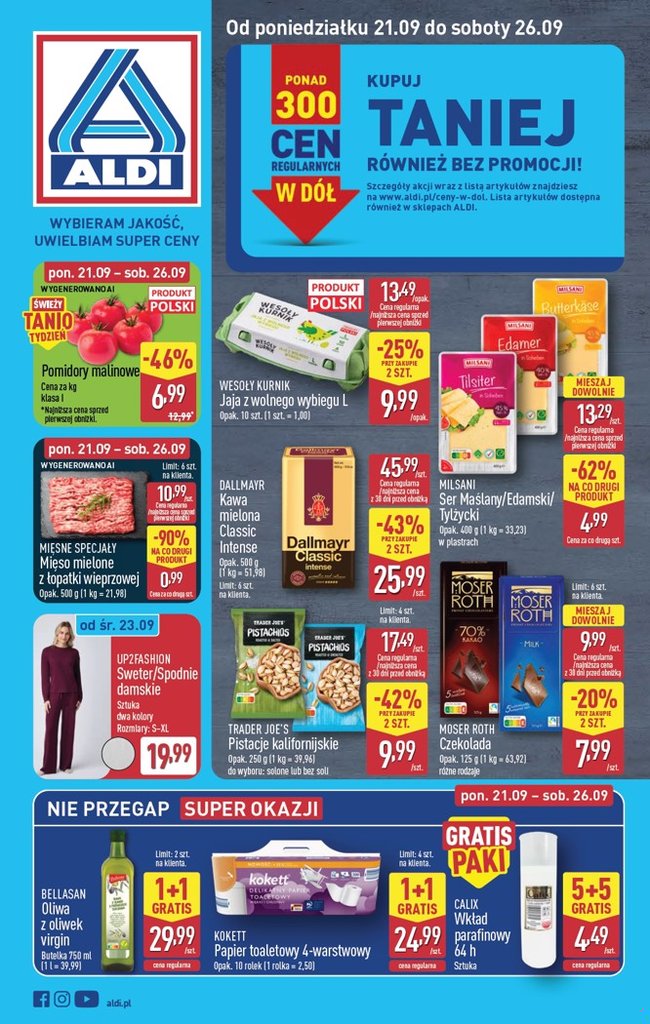 Aldi gazetka promocyjna 21.09-26.09.2026 — strona 1 z 48