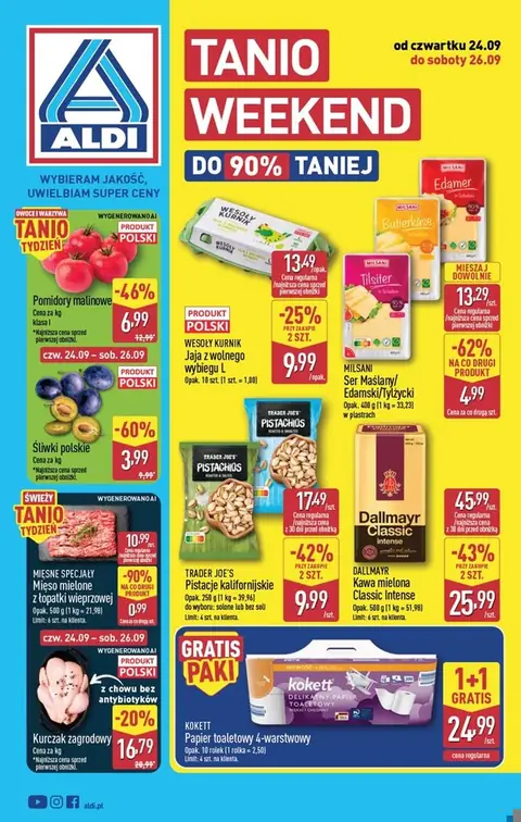 Aldi gazetka promocyjna 24.09-26.09.2026 — strona 1 z 13