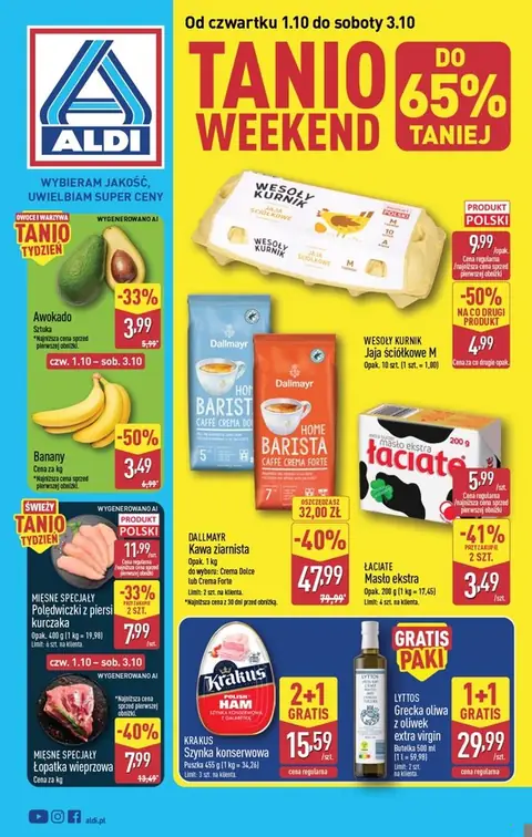 Aldi gazetka promocyjna 01.10-03.10.2026 — strona 1 z 12