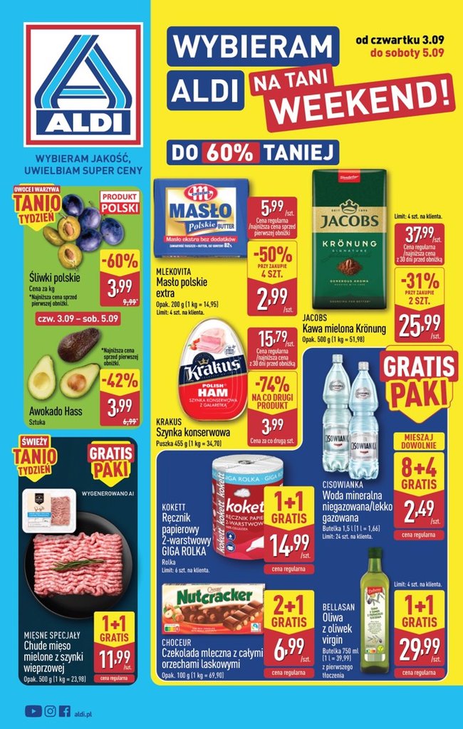Aldi gazetka promocyjna 31.08-05.09.2026 — strona 1 z 13