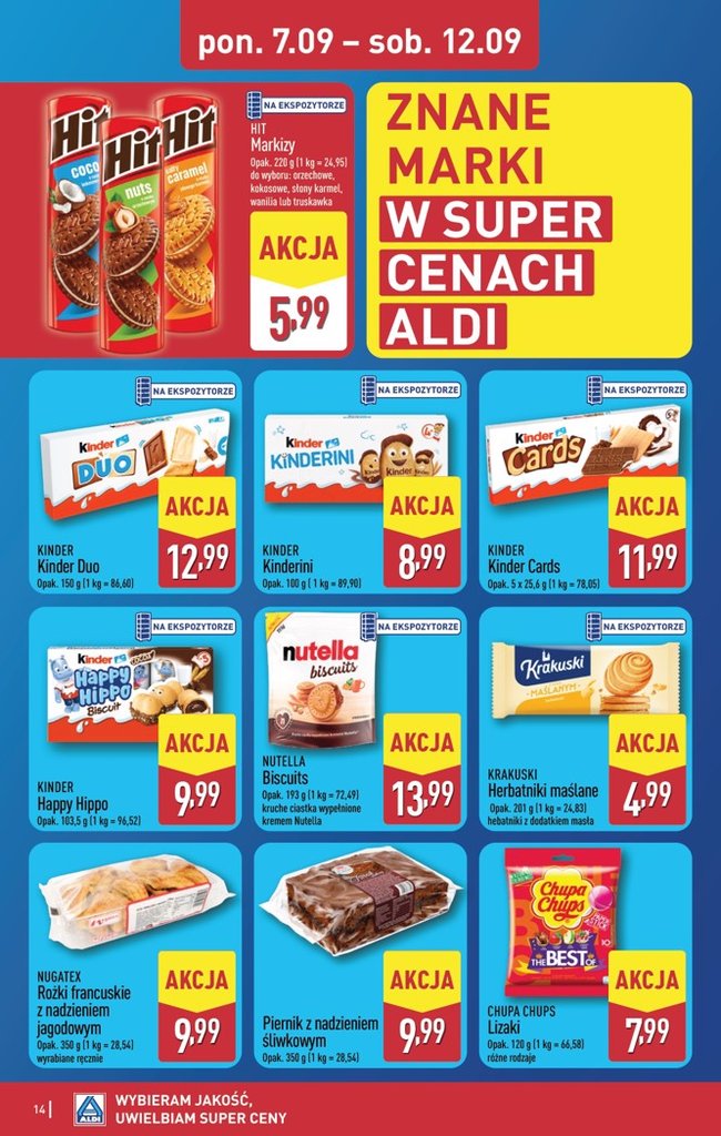 Aldi gazetka promocyjna 07.09-15.09.2026 — strona 14 z 48