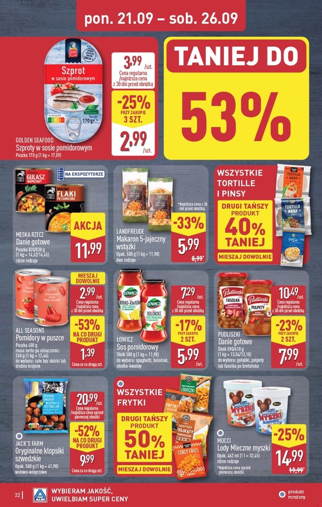 Aldi gazetka promocyjna 21.09-26.09.2026 — strona 22 z 48