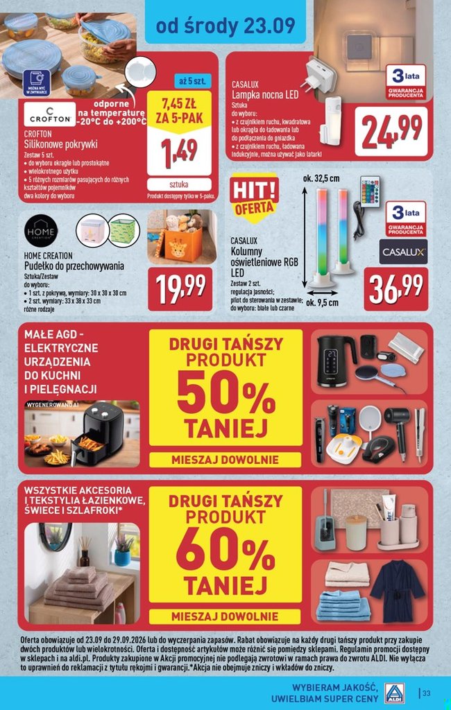 Aldi gazetka promocyjna 21.09-26.09.2026 — strona 33 z 48