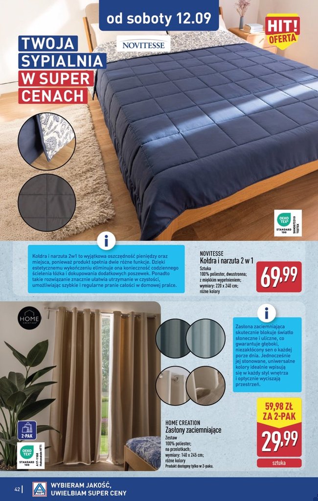 Aldi gazetka promocyjna 07.09-15.09.2026 — strona 42 z 48