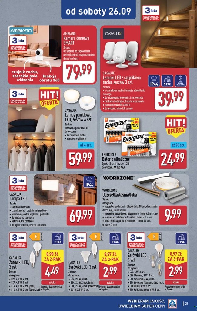 Aldi gazetka promocyjna 21.09-26.09.2026 — strona 45 z 48