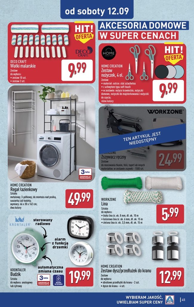 Aldi gazetka promocyjna 07.09-15.09.2026 — strona 45 z 48