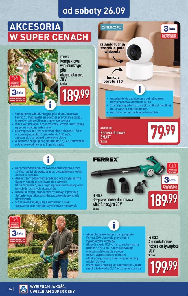 Aldi gazetka promocyjna 21.09-26.09.2026 — strona 46 z 48