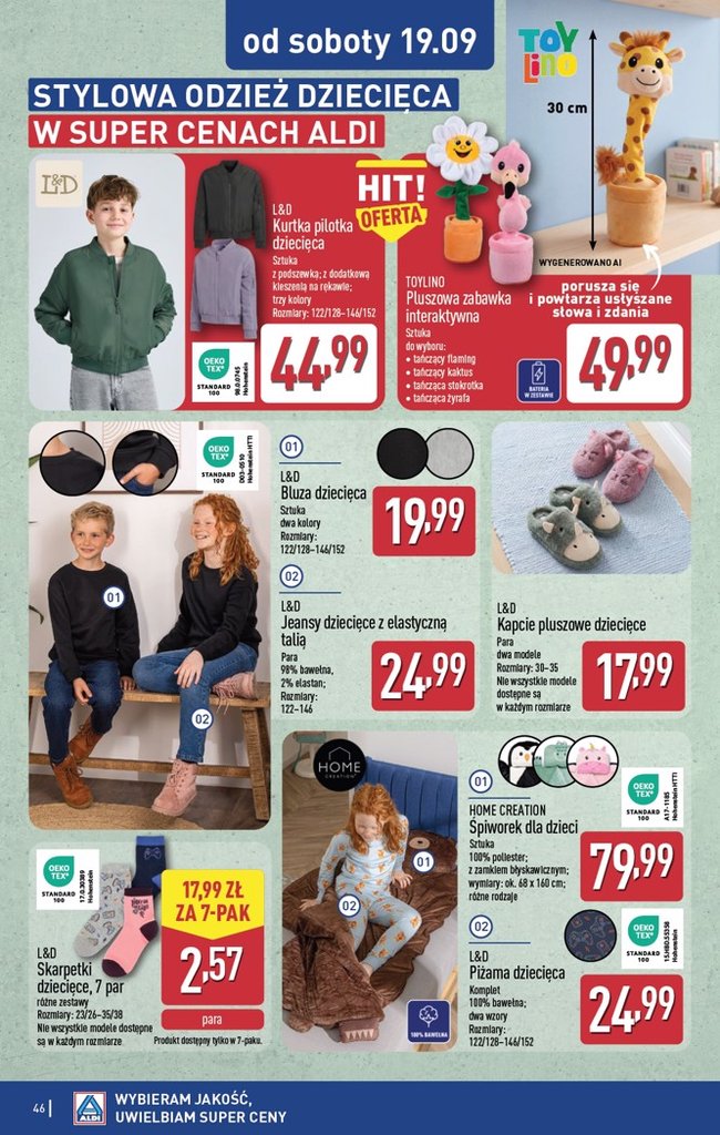 Aldi gazetka promocyjna 14.09-19.09.2026 — strona 46 z 50