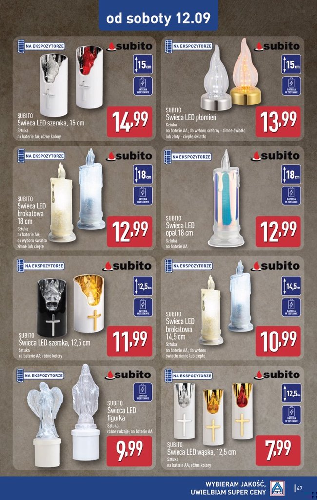 Aldi gazetka promocyjna 07.09-15.09.2026 — strona 47 z 48