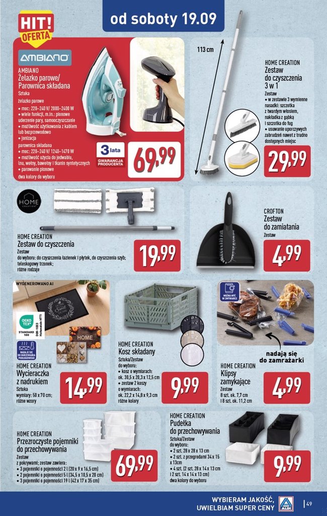 Aldi gazetka promocyjna 14.09-19.09.2026 — strona 49 z 50