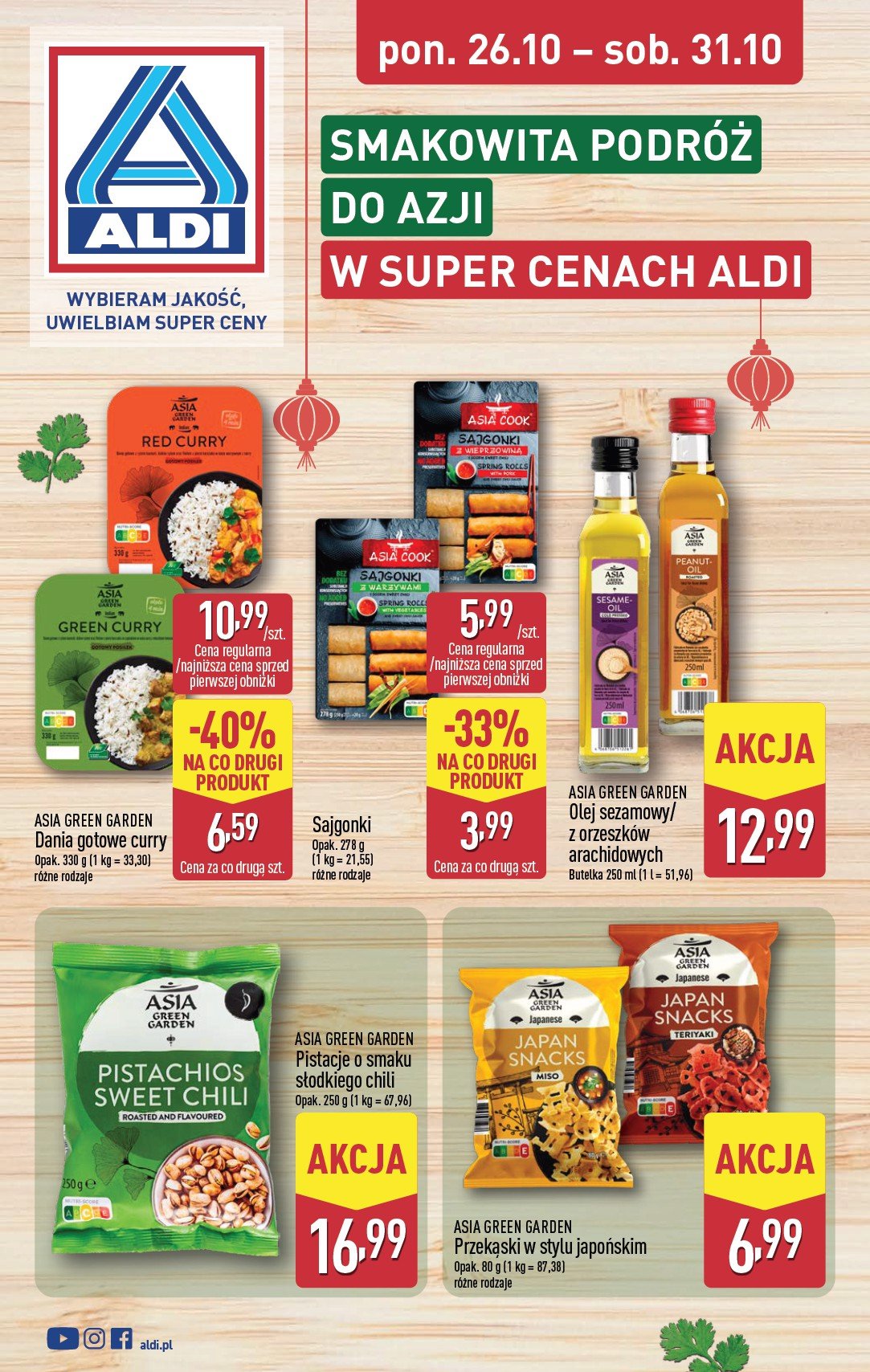 Aldi gazetka promocyjna 26.10-31.10.2026 — strona 1 z 5