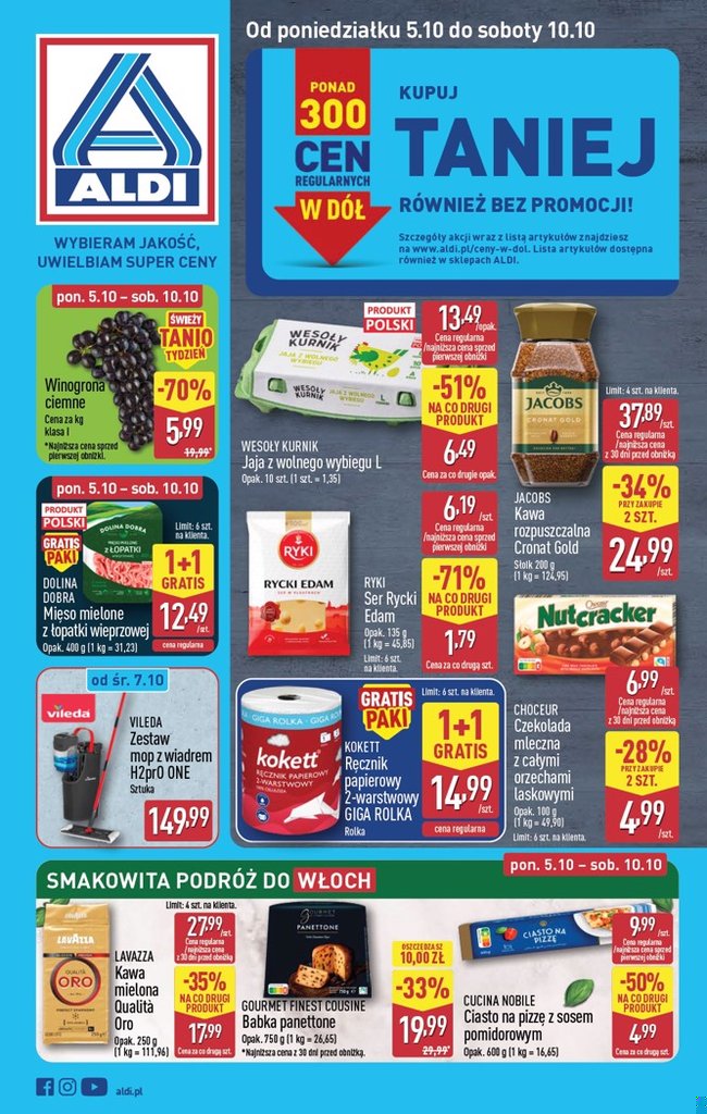 Aldi gazetka promocyjna 05.10-10.10.2026 — strona 1 z 51