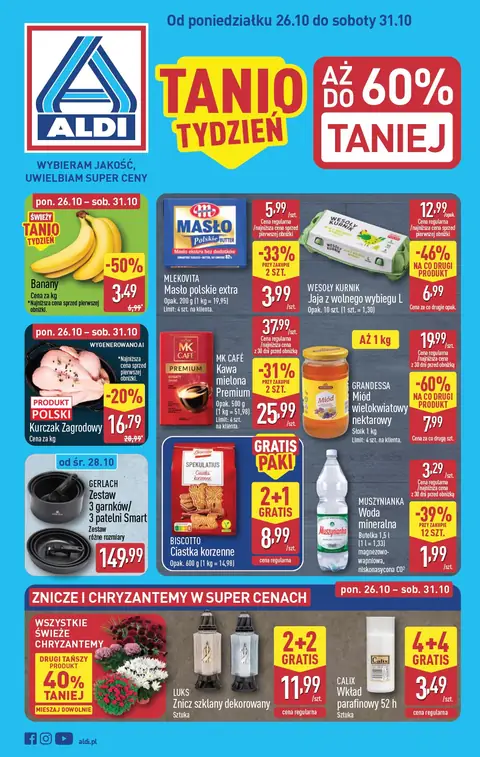 Aldi gazetka promocyjna 26.10-31.10.2026 — strona 1 z 48