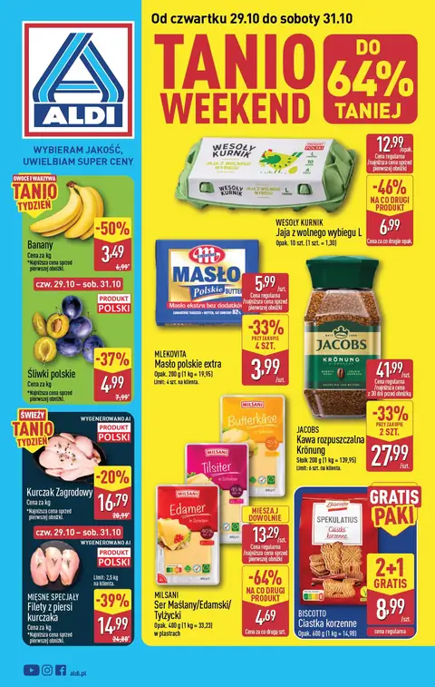 Aldi gazetka promocyjna 29.10-31.10.2026 — strona 1