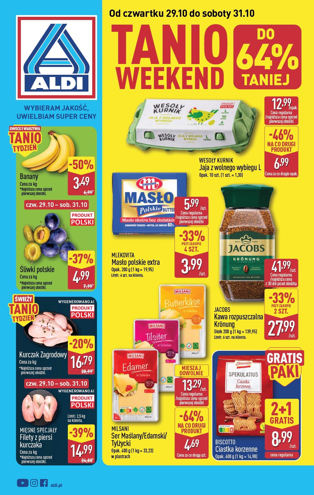 Aldi gazetka promocyjna 29.10-31.10.2026 — strona 1