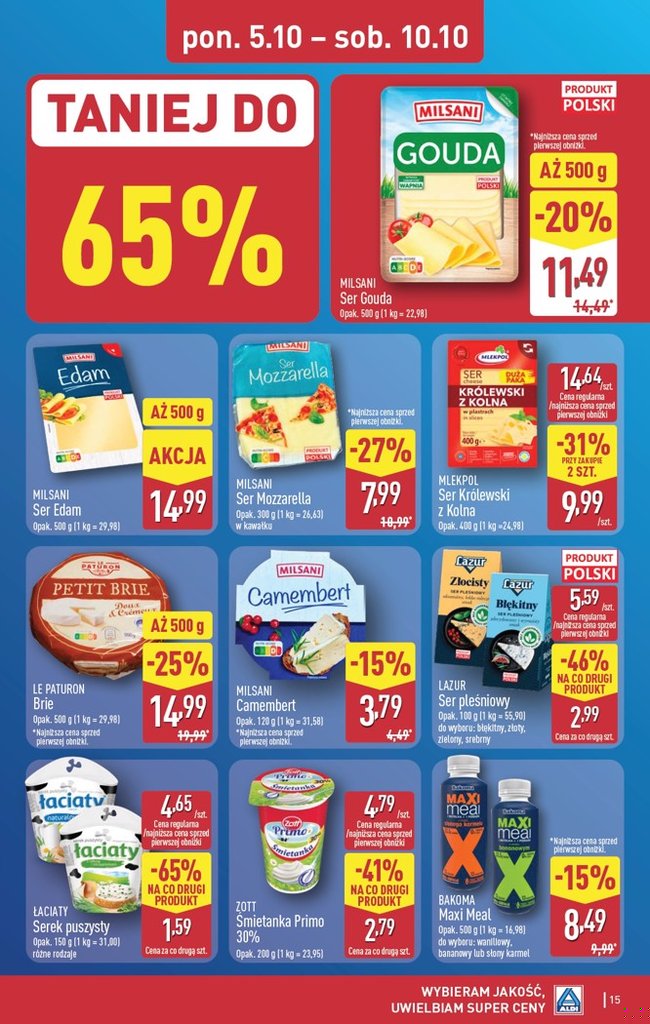 Aldi gazetka promocyjna 05.10-10.10.2026 — strona 15 z 51