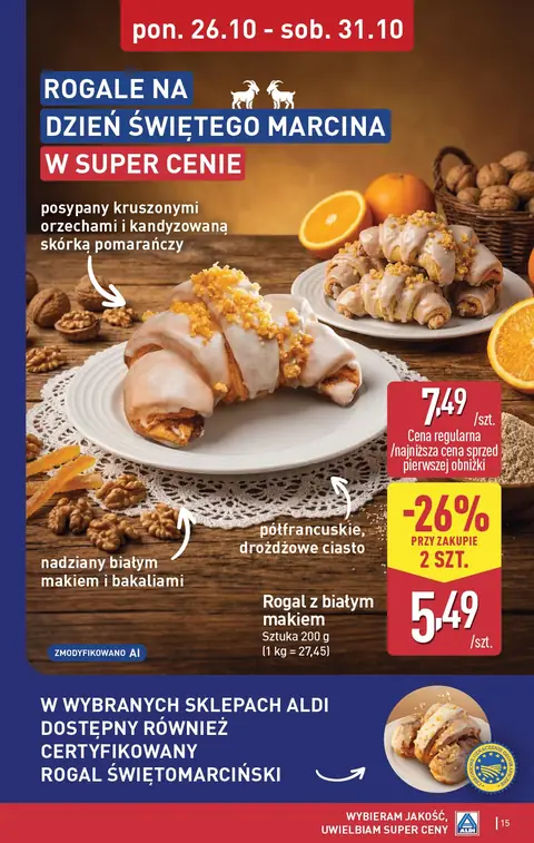 Aldi gazetka promocyjna 26.10-31.10.2026 — strona 15 z 48