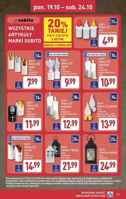 Aldi gazetka promocyjna 19.10-24.10.2026 — strona 33 z 51
